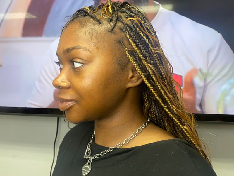 Knotless Braids_#chicagobraider